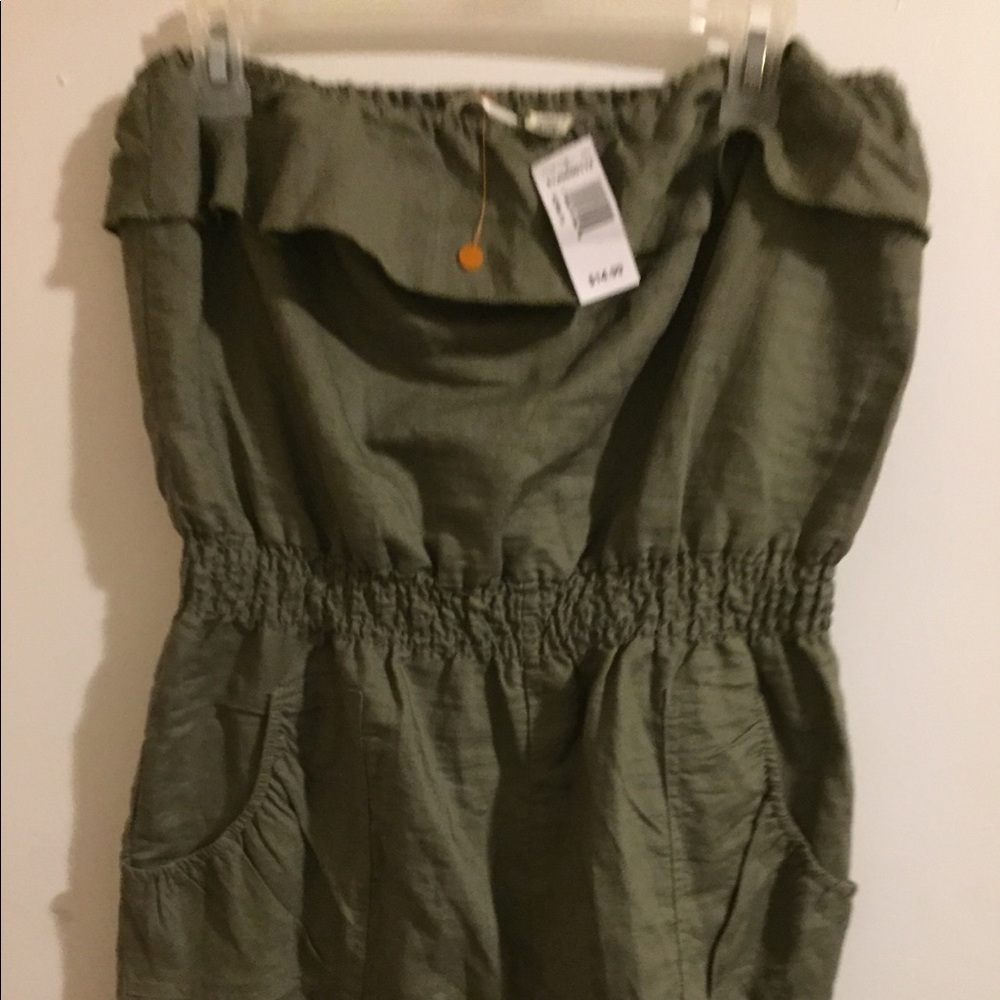 Linen tank top jumper